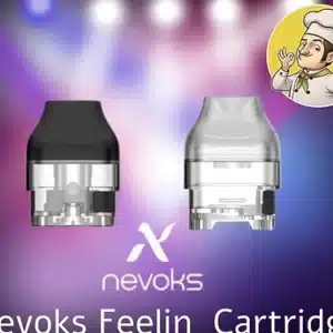 Nevoks Feelin Empty Pod הוא ראש מילוי ריק המיועד לשימוש עם מכשיר ה-Feelin Pod Kit. הוא מגיע בחבילה ללא הסליל להחלפה כך שתוכלו להתאים את התנגדות