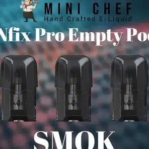 ראש מילוי ריק המיועד לשימוש עם מכשיר ה-SMOK Nfix Pro. הוא מגיע בחבילה ללא הסליל להחלפה כך שתוכלו להתאים את התנגדות, ולמצוא את הראש המתאים ביותר לסגנון vaping שלכם.