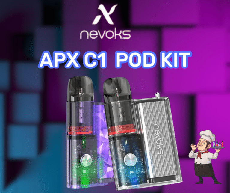 NEVOKS APX C1 POD APX C1 מבית NEVOKS מכשיר קטן דק וקומפקטי המציע חווית vaping קלילה ועשירה בטעם. הוא מגיע עם סוללה פנימית של 1000mAh, מספקת זמן שימוש לאורך זמן.