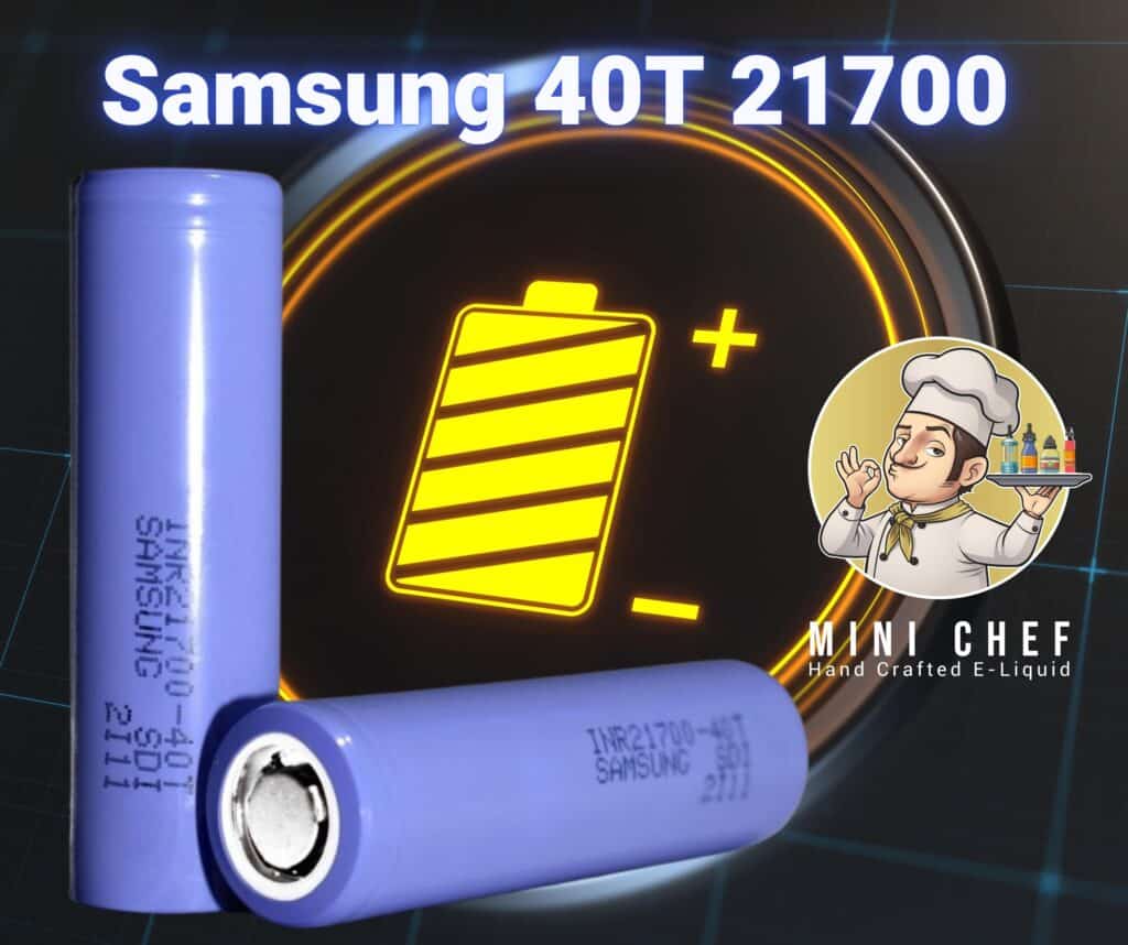  Samsung 40T 21700 סוללה