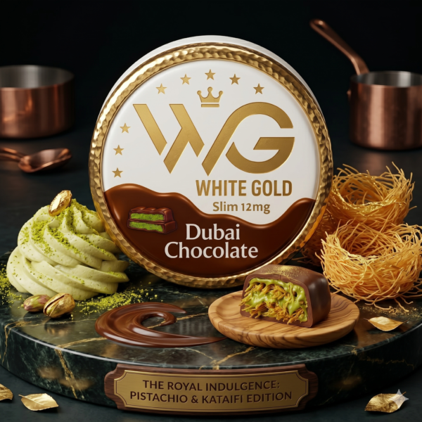 סנוס לבן שוקולד דובאי White Gold 12mg