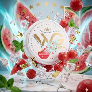 קופסת סנוס לבן אבטיח White Gold 6mg - פאוצ'ים ניקוטין מרעננים