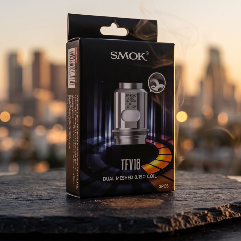 SMOK TFV18 Coil Dual Meshed 0.15Ω — 3 יח'